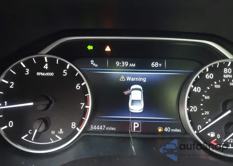 2019 Nissan Maxima 3.5 Sl z USA, uszkodzony, nr VIN 1N4AA6AV1KC379113